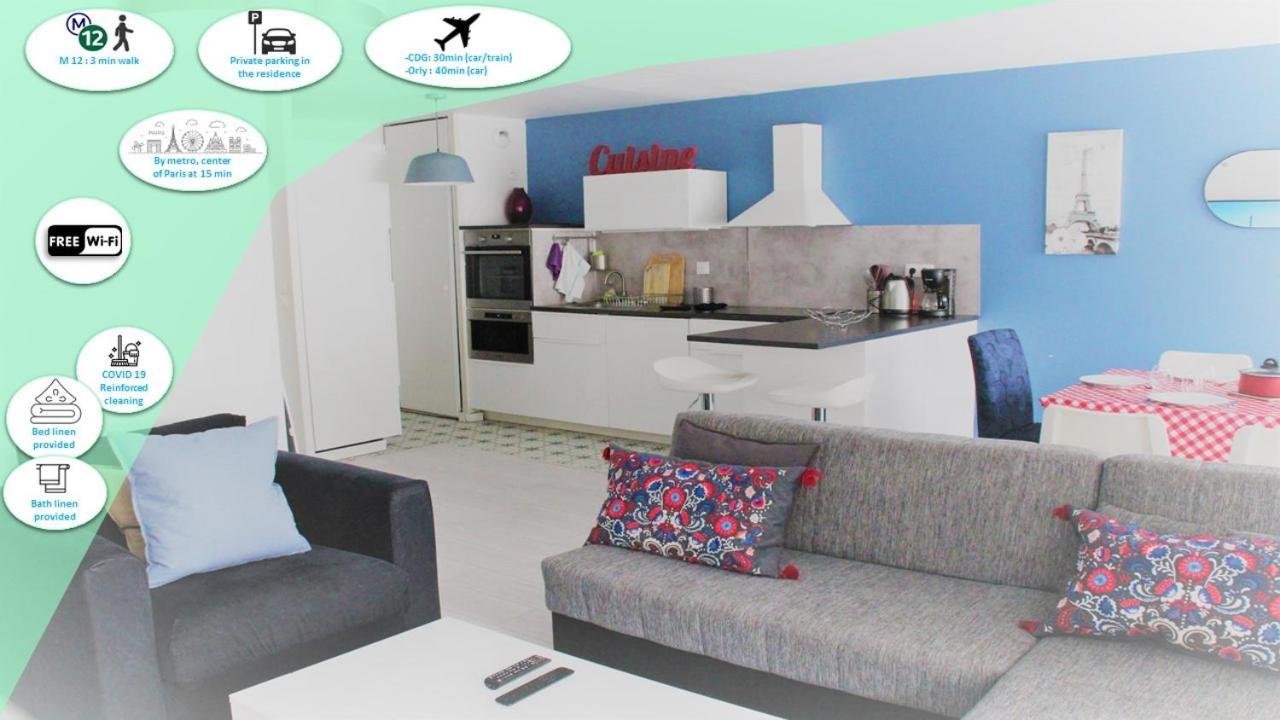 Logement Familial Tout Equipe Saint-Denis  Dış mekan fotoğraf